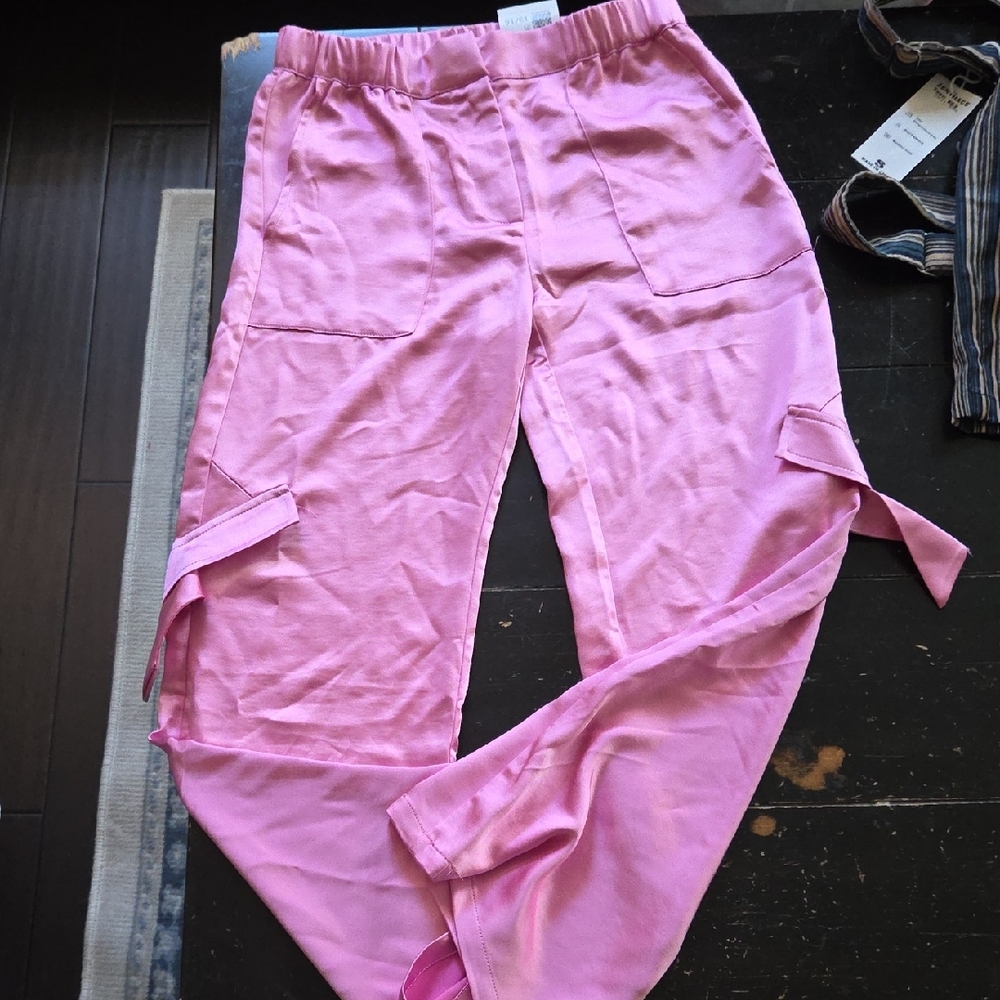 Forever 21 Vibrant Pink Trousers
